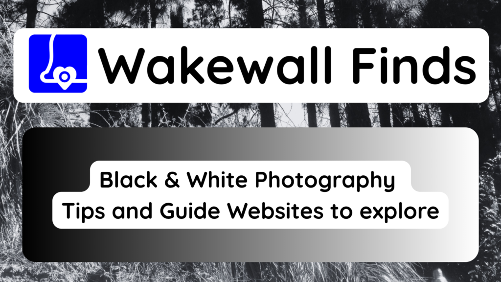 Black & White Photography Tips and Guide Websites to explore