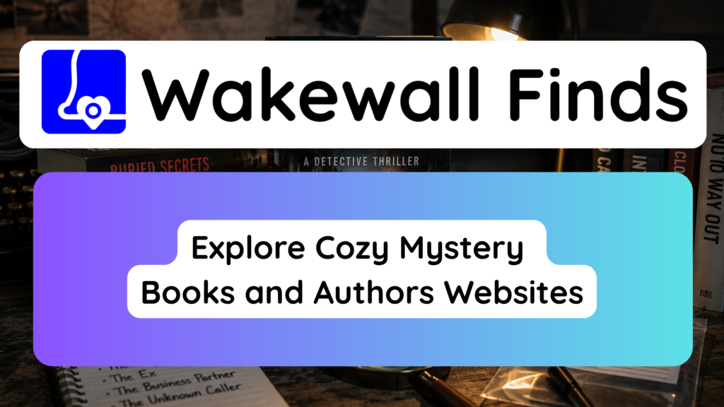 Explore Cozy Mystery Books and Authors Websites